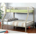 Lovia Metallic Gold Twin/Full Bunk Bed - Imperial Furniture (Las Vegas, NV) - Multi Location