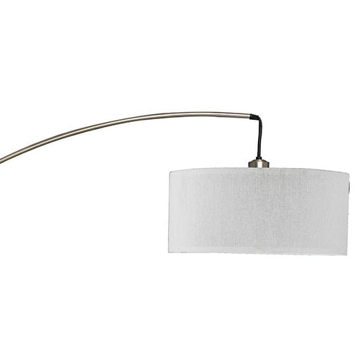 Jess Brushed Steel Arch Lamp - Imperial Furniture (Las Vegas, NV) - Multi Location