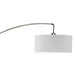 Jess Brushed Steel Arch Lamp - Imperial Furniture (Las Vegas, NV) - Multi Location