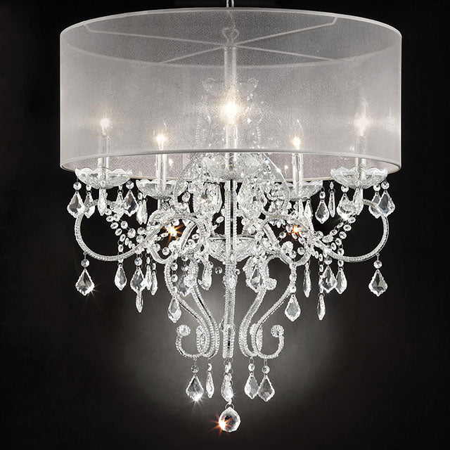 Rigel Silver 31 1/2"H Ceiling Lamp - Imperial Furniture (Las Vegas, NV) - Multi Location