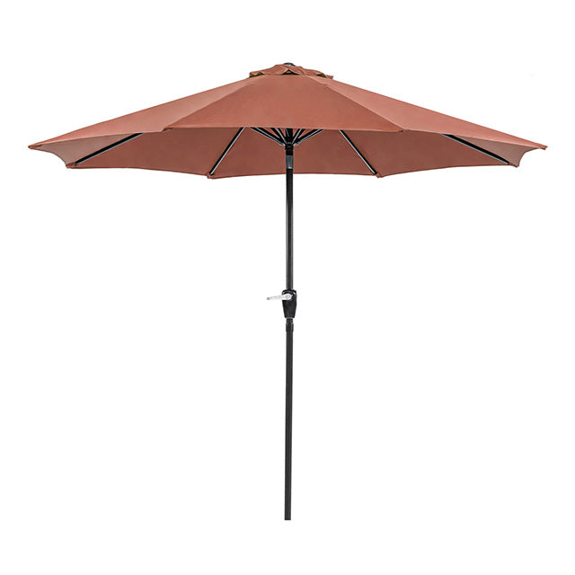 Soli 9' Outdoor Umbrella w/ Auto Tilt + 21" Round Base - Imperial Furniture (Las Vegas, NV) - Multi Location