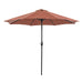 Soli 9' Outdoor Umbrella w/ Auto Tilt + 21" Round Base - Imperial Furniture (Las Vegas, NV) - Multi Location