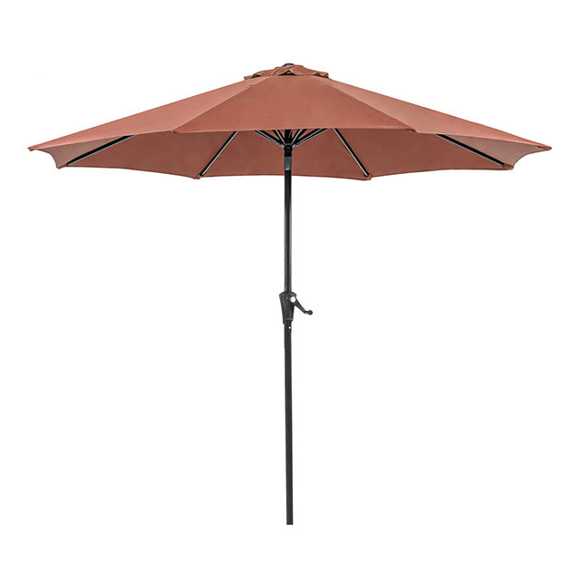 Tano 9' Outdoor Umbrella + 21" Round Base - Imperial Furniture (Las Vegas, NV) - Multi Location