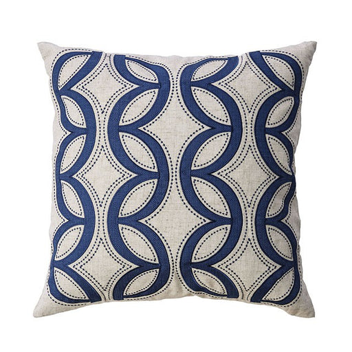 Teri Natural/Indigo 20" X 20" Pillow, Natural & Indigo (2/CTN) - Imperial Furniture (Las Vegas, NV) - Multi Location