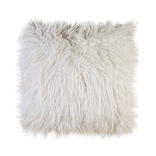 Sheri White 20" X 20" Pillow, Shaggy White (2/CTN) - Imperial Furniture (Las Vegas, NV) - Multi Location