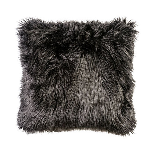 Jet Black 20" X 20" Pillow, Fur Black (2/CTN) - Imperial Furniture (Las Vegas, NV) - Multi Location