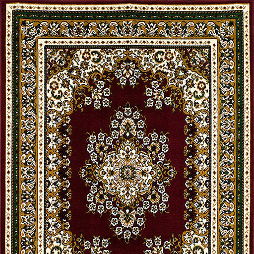 SHINTA Burgundy 5' X 8' Area Rug - Imperial Furniture (Las Vegas, NV) - Multi Location