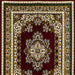 SHINTA Burgundy 5' X 8' Area Rug - Imperial Furniture (Las Vegas, NV) - Multi Location