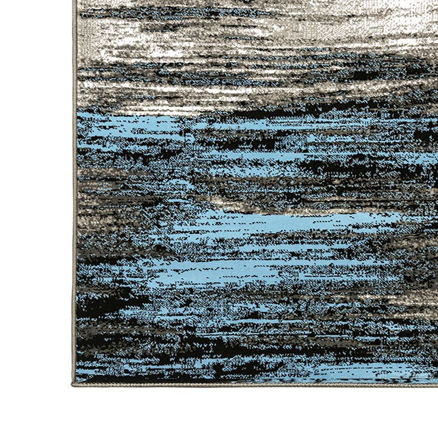 Sivas Gray/Blue 5' X 8' Area Rug - Imperial Furniture (Las Vegas, NV) - Multi Location