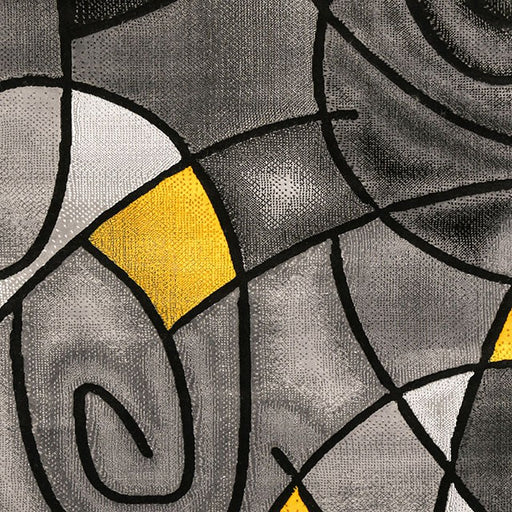 Sivas Charcoal Yellow 8' X 10' Area Rug - Imperial Furniture (Las Vegas, NV) - Multi Location