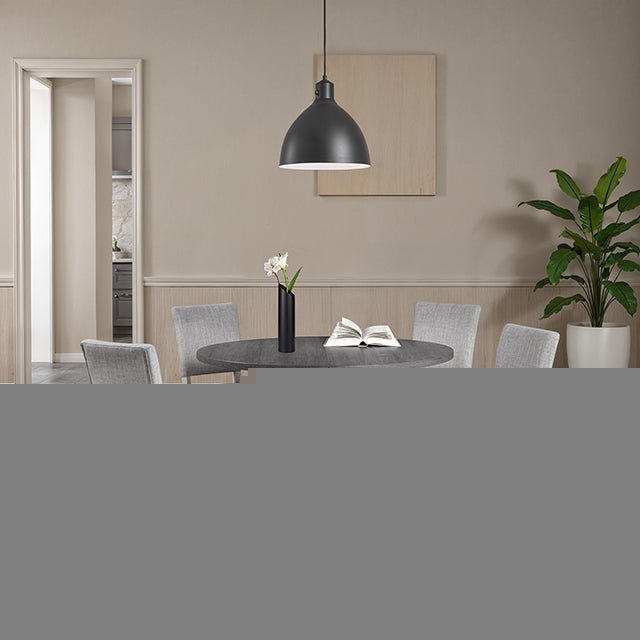 Oberto 5 Pc Round Dining Table Set