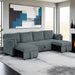 Denholme U-Sectional w/ Pull Out - Imperial Furniture (Las Vegas, NV) - Multi Location