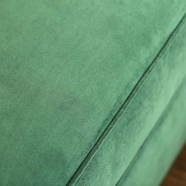 VERDANTE Emerald Green/Gold Sofa - Imperial Furniture (Las Vegas, NV) - Multi Location