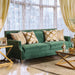 VERDANTE Emerald Green/Gold Sofa - Imperial Furniture (Las Vegas, NV) - Multi Location