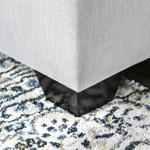 Ornella Light Gray/Blue Sectional - Imperial Furniture (Las Vegas, NV) - Multi Location