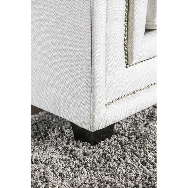 Ilse Off-White/Blue Sofa - Imperial Furniture (Las Vegas, NV) - Multi Location