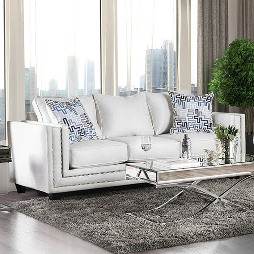 Ilse Off-White/Blue Sofa - Imperial Furniture (Las Vegas, NV) - Multi Location