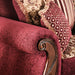 TABITHA Wine Love Seat, Wine - Imperial Furniture (Las Vegas, NV) - Multi Location