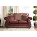 TABITHA Wine Love Seat, Wine - Imperial Furniture (Las Vegas, NV) - Multi Location