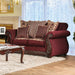 TABITHA Wine Love Seat, Wine - Imperial Furniture (Las Vegas, NV) - Multi Location