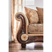 NICANOR Tan/Gold Love Seat - Imperial Furniture (Las Vegas, NV) - Multi Location