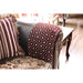 Quirino Burgundy/Dark Brown Love Seat - Imperial Furniture (Las Vegas, NV) - Multi Location