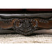 Quirino Burgundy/Dark Brown Love Seat - Imperial Furniture (Las Vegas, NV) - Multi Location