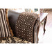 Quirino Light Brown/Dark Brown Sofa - Imperial Furniture (Las Vegas, NV) - Multi Location