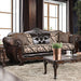 Quirino Light Brown/Dark Brown Sofa - Imperial Furniture (Las Vegas, NV) - Multi Location