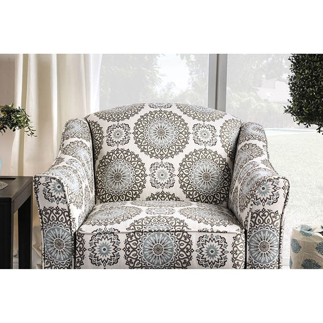 Misty Ivory/Pattern Floral Chair - Imperial Furniture (Las Vegas, NV) - Multi Location