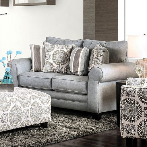 Misty Blue Gray Love Seat - Imperial Furniture (Las Vegas, NV) - Multi Location