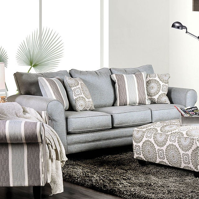 Misty Blue Gray Sofa - Imperial Furniture (Las Vegas, NV) - Multi Location