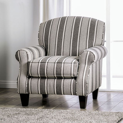 Ames Striped Chair - Imperial Furniture (Las Vegas, NV) - Multi Location