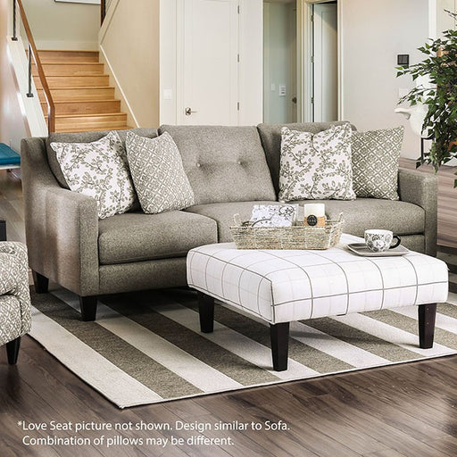 Dorset Light Gray Love Seat - Imperial Furniture (Las Vegas, NV) - Multi Location
