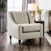 Dorset Light Gray/Pattern Square Chair - Imperial Furniture (Las Vegas, NV) - Multi Location