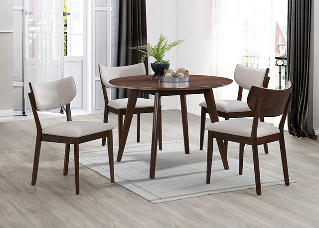 Onaka 5 Pc. Round Table Dining Set - Imperial Furniture (Las Vegas, NV) - Multi Location