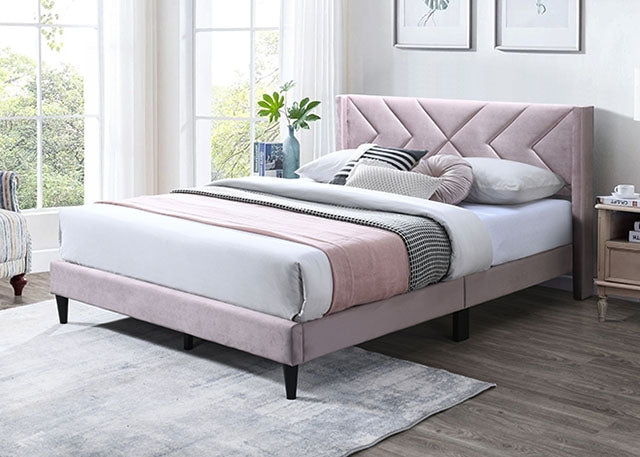 Cherry Queen Bed - Imperial Furniture (Las Vegas, NV) - Multi Location